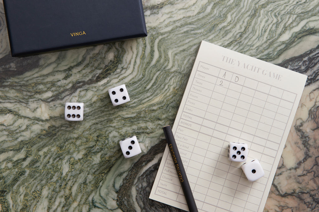 VINGA The Yacht Coffee Table Game - Navy