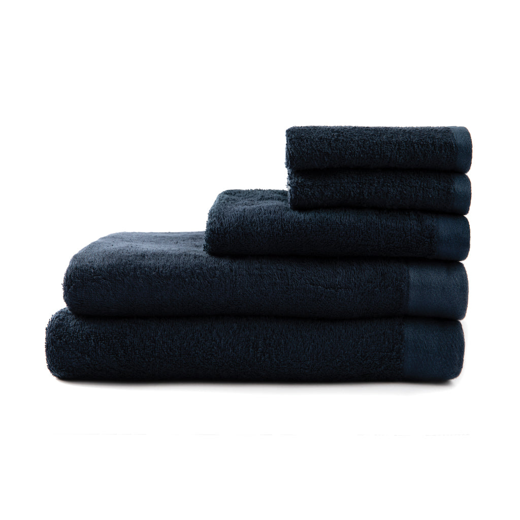 VINGA Birch towels 30x30 - Blue