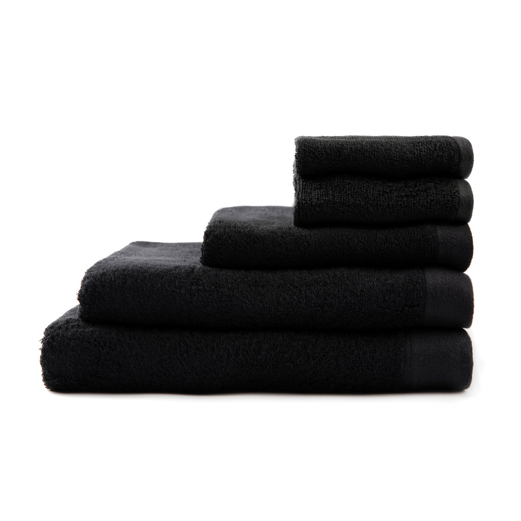 VINGA Birch towels 70x140 - Black