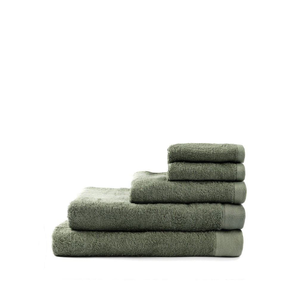 VINGA Birch towels 70x140 - Green