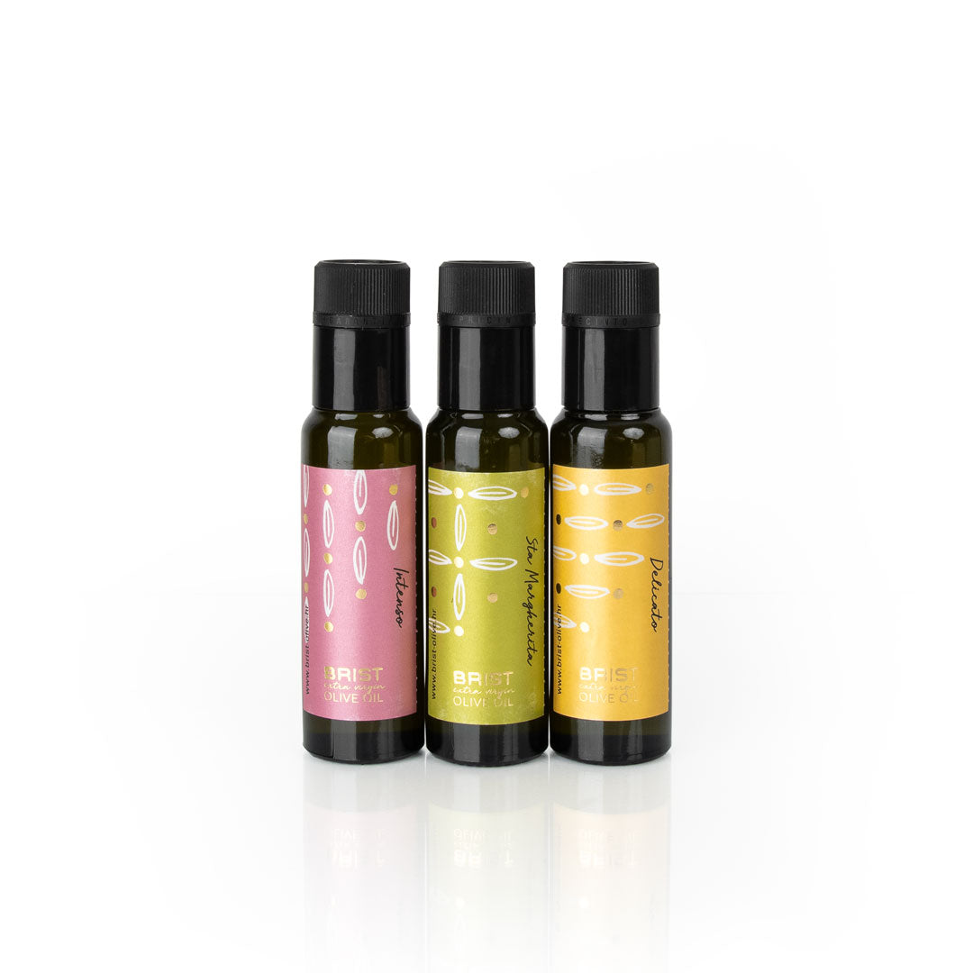 Premium Olive Oil Gift Box - Indigo