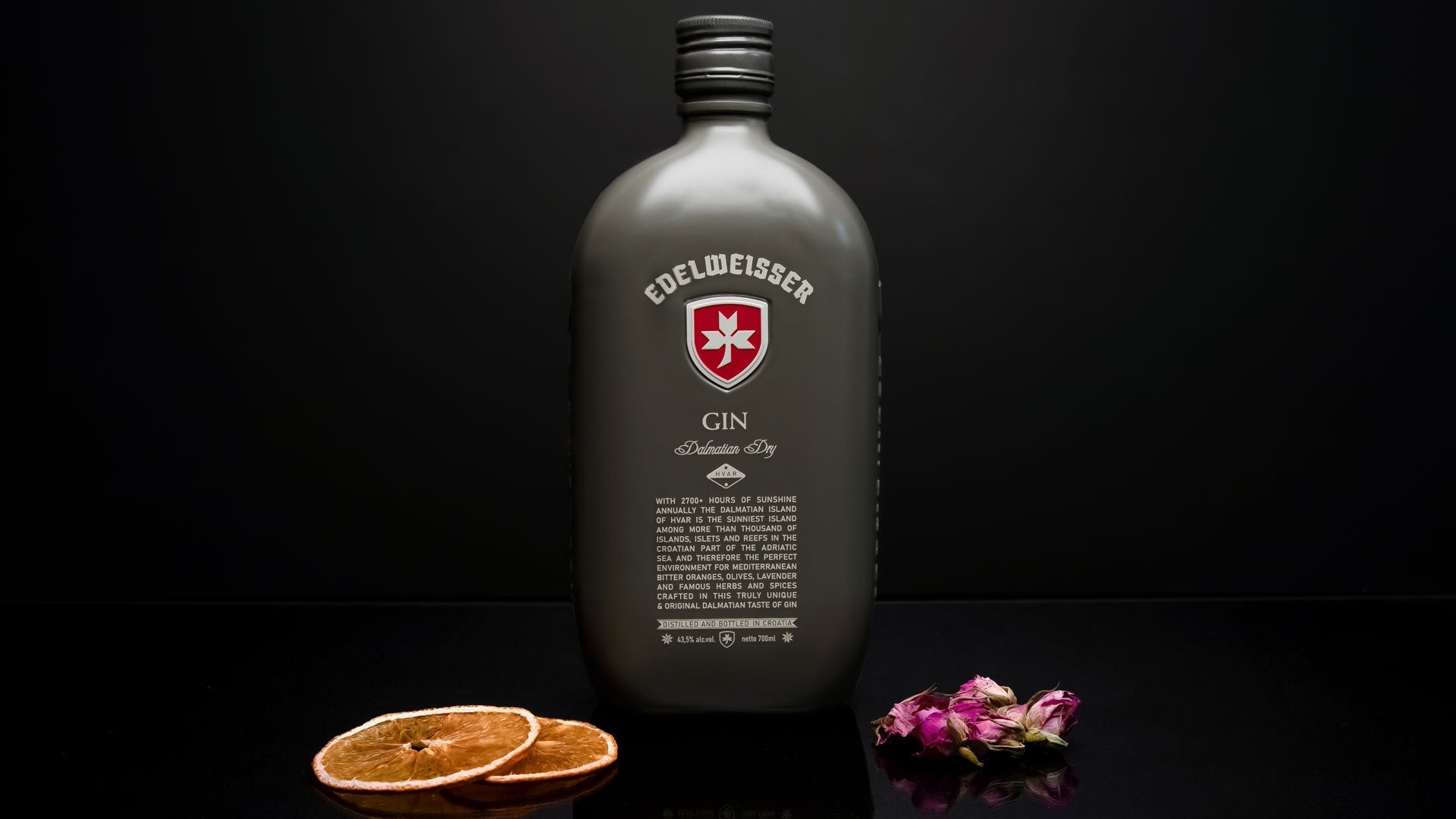 Edelweisser Dalmatian Dry Gin Gift Box - Indigo