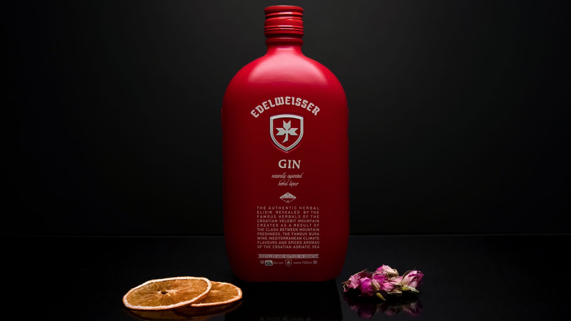Edelweisser Herbal Gin Gift Box - Indigo