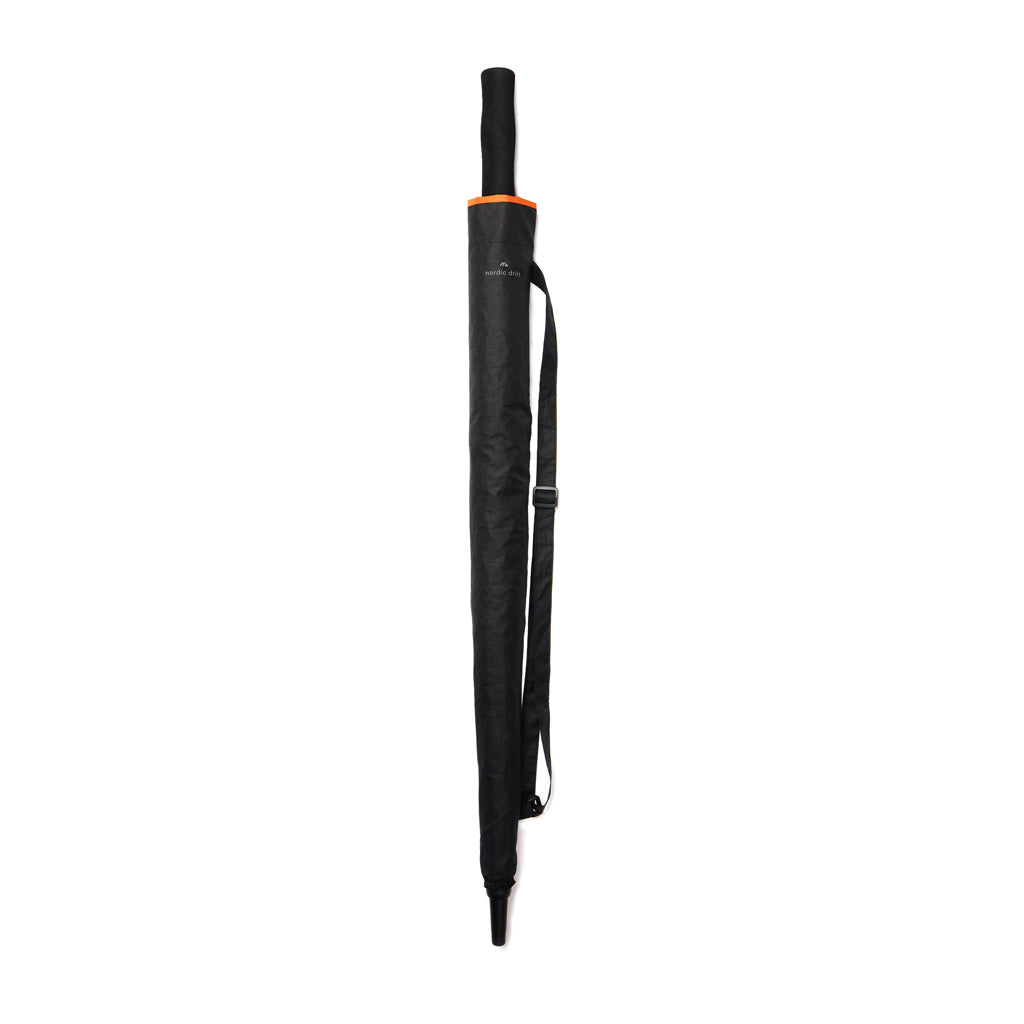 Nordic Drift Trail 27' AWARE™ RPET storm UPF 50+ proof Umbre - Black