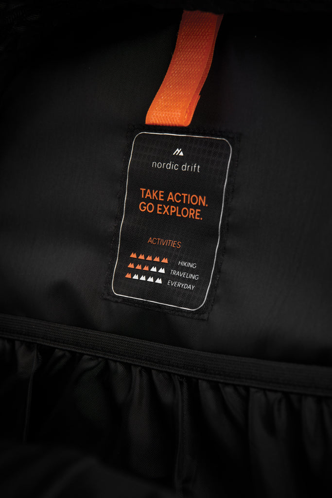 Nordic Drift Trail RCS backpack 33L - Black