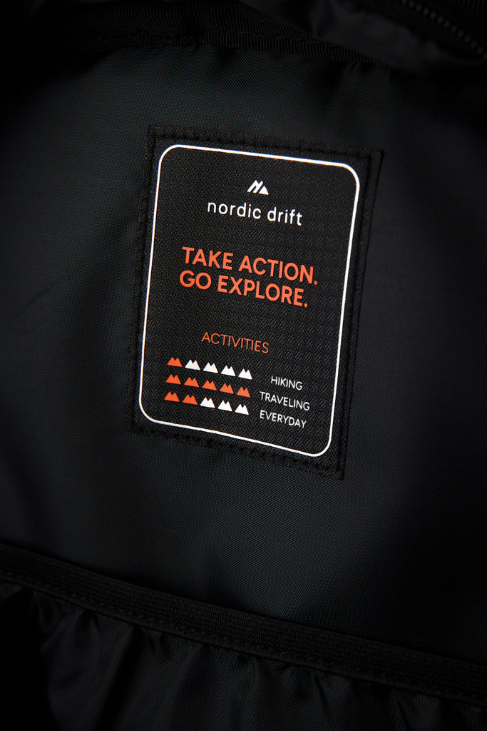 Nordic Drift Trail RCS daypack 16L - Black