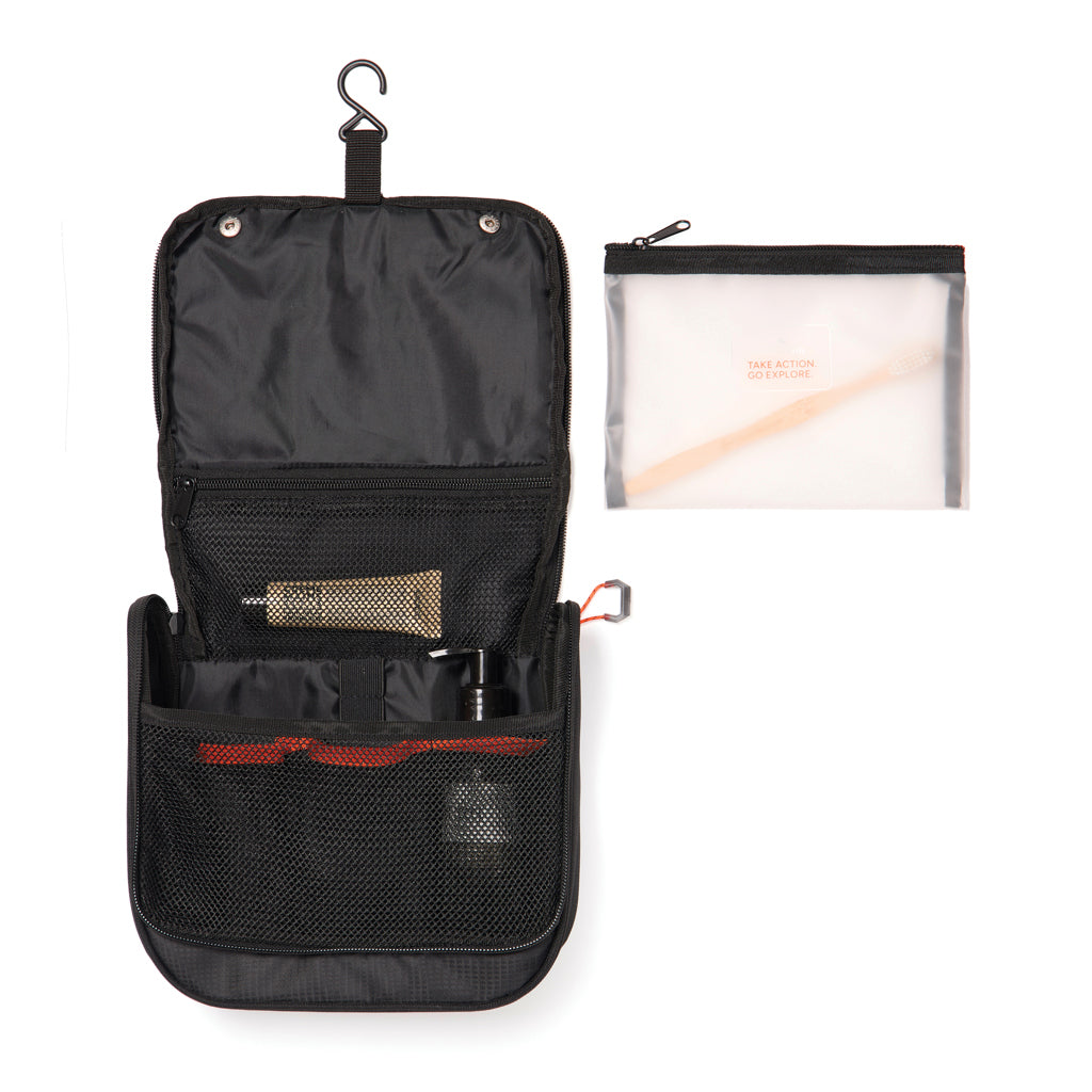 Nordic Drift Trail RCS toiletry bag 3L - Black