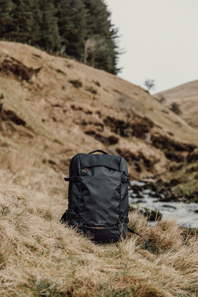 Nordic Drift RCS Travelling backpack 25L - Black