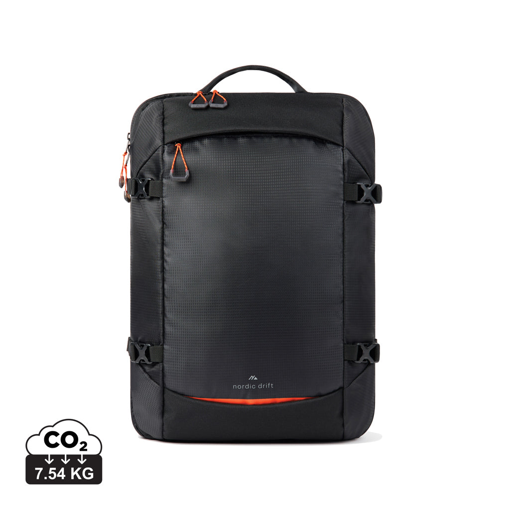 Nordic Drift RCS Travelling backpack 25L - Black