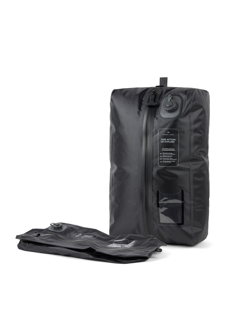Nordic Drift Trail RCS IPX 8 vacuum bag with pump 20L - Black