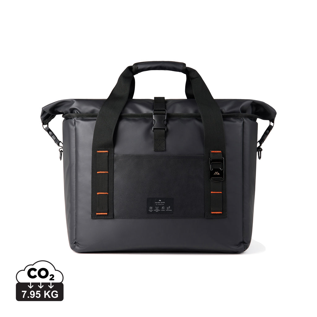 Nordic Drift RCS water-repellent cooler tote 22L - Black