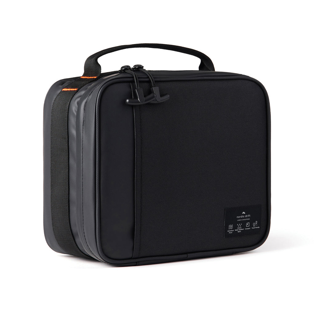 Nordic Drift Storm RCS water-repellent lunch cooler bag - Black