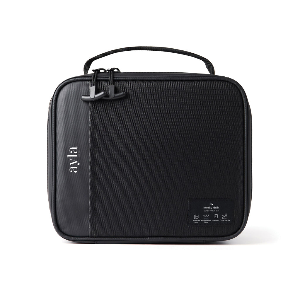 Nordic Drift Storm RCS water-repellent lunch cooler bag - Black