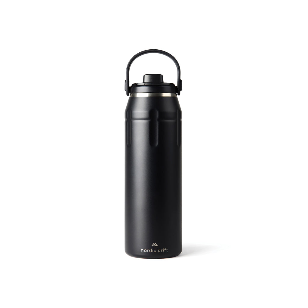 Nordic Drift Trail RCS Insulated sports bottle 940ml - Black