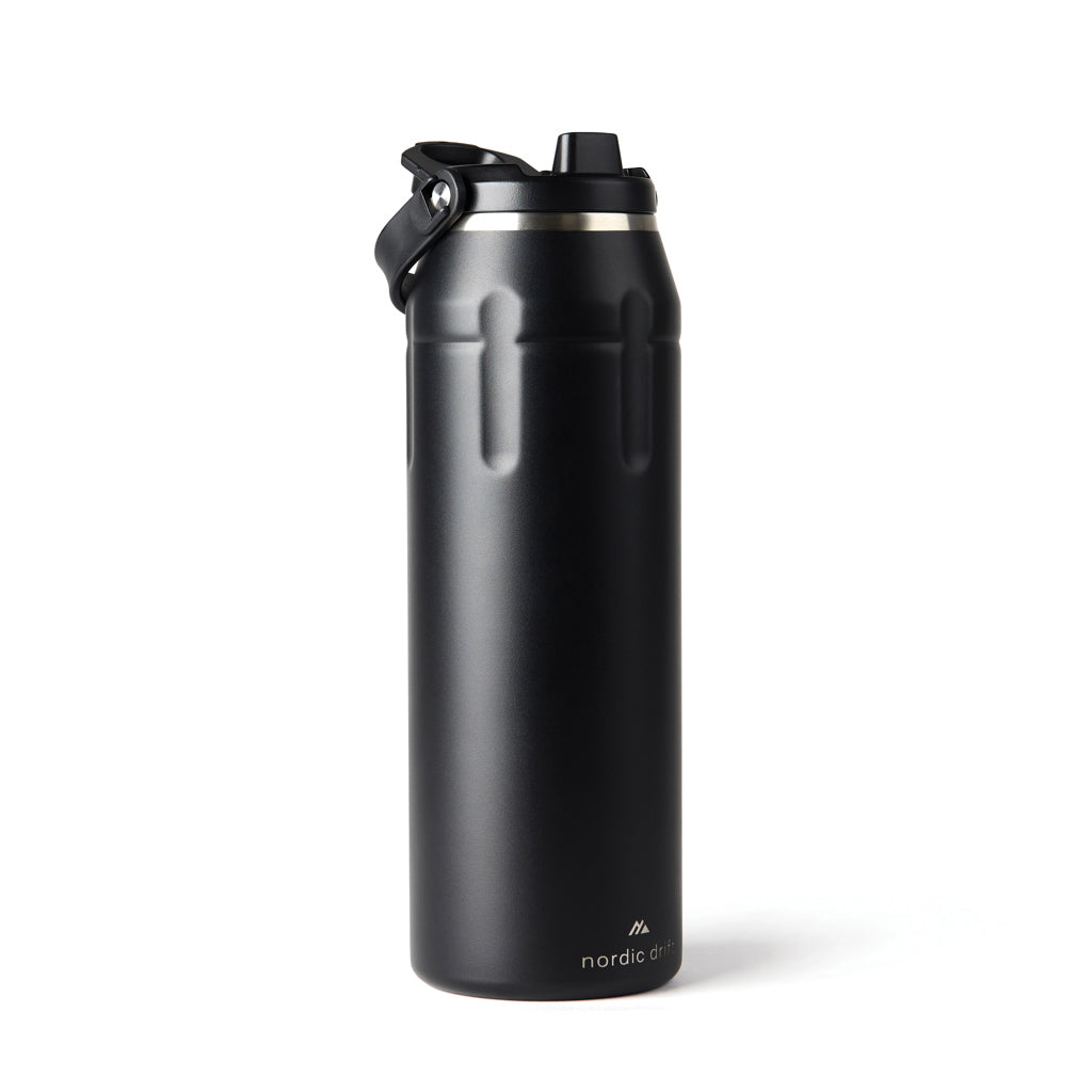 Nordic Drift Trail RCS Insulated sports bottle 940ml - Black