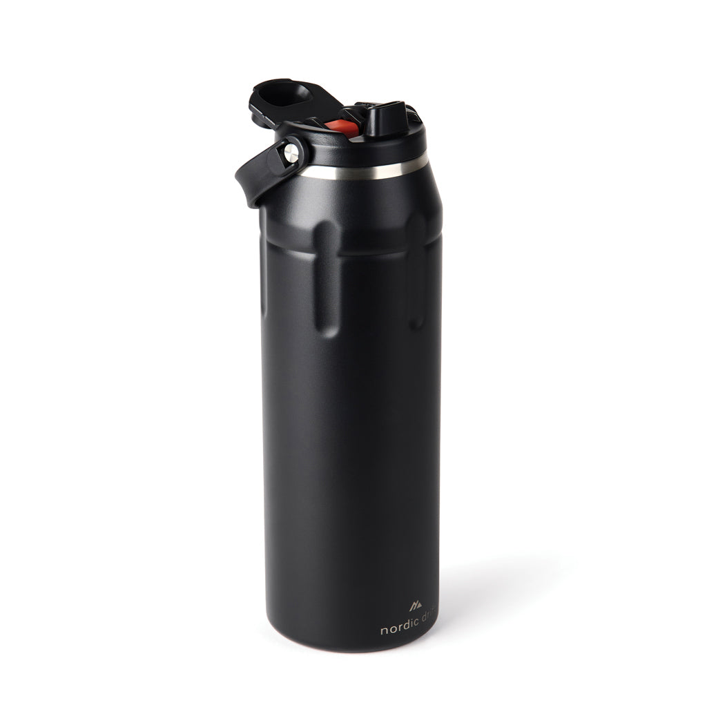 Nordic Drift Trail RCS Insulated sports bottle 940ml - Black