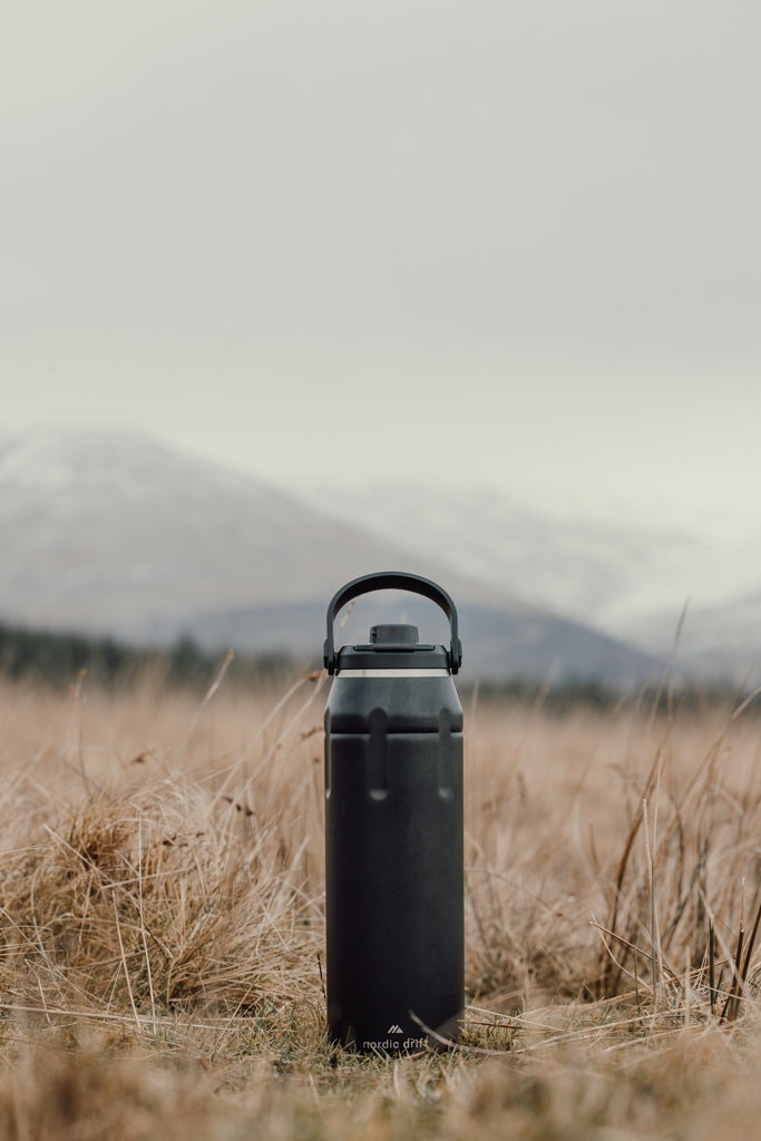 Nordic Drift Trail RCS Insulated sports bottle 940ml - Black