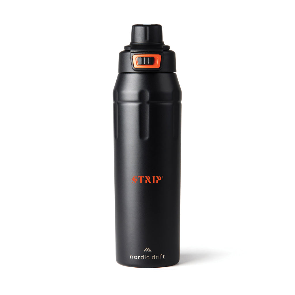 Nordic Drift Trail RCS Insulated Lockable Sports Bottle - Black