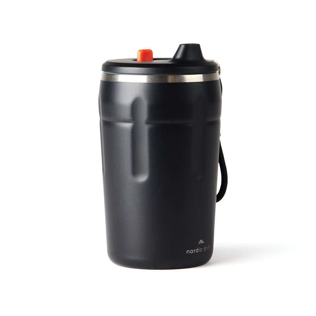 Nordic Drift Trail RCS Lockable And Leakproof Coffee Mug 350 - Black