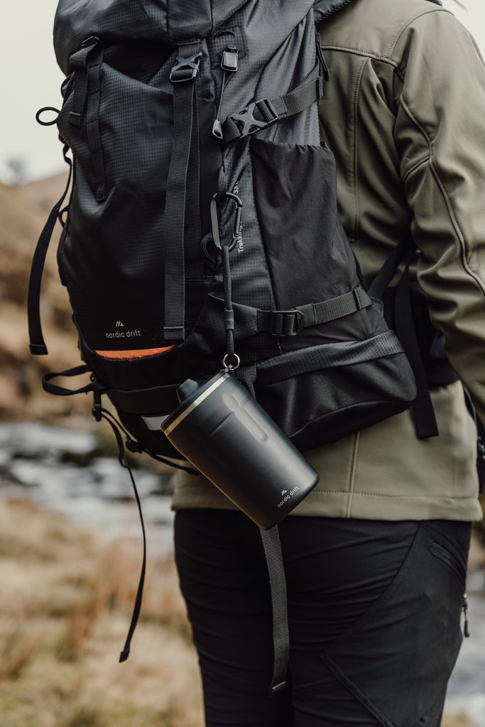 Nordic Drift Trail RCS Lockable And Leakproof Coffee Mug 350 - Black
