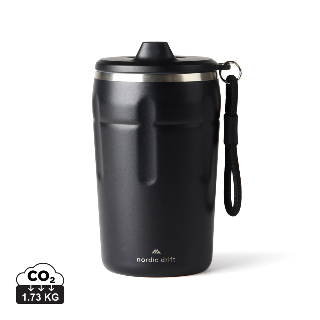 Nordic Drift Trail RCS Lockable And Leakproof Coffee Mug 350 - Black