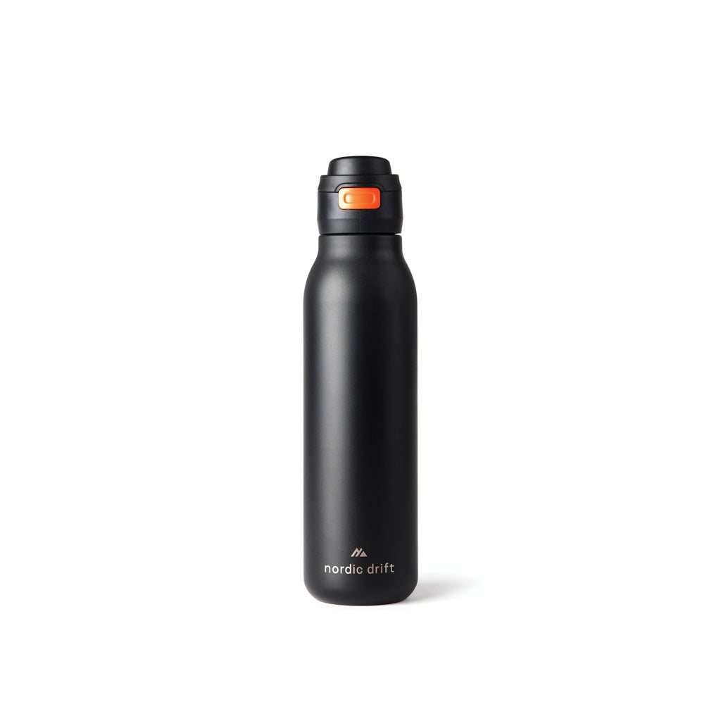 Nordic Drift Trail RCS Single Wall Water Bottle 750ml - Black