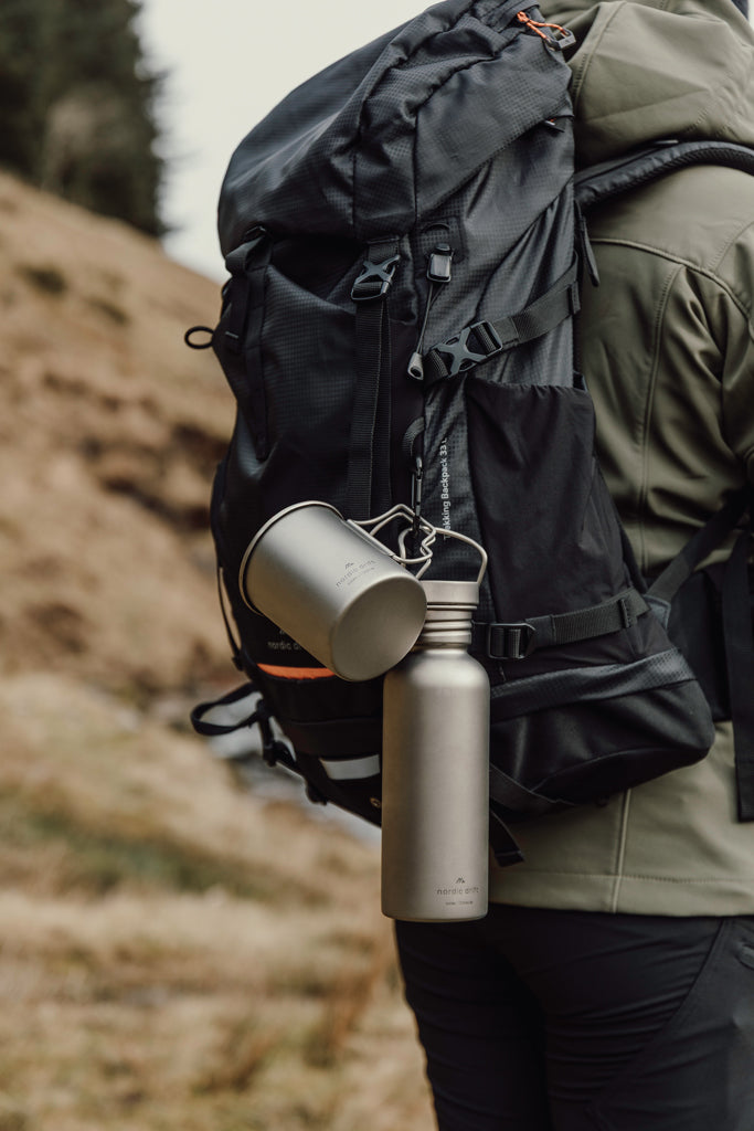 Nordic Drift Trail Ultra Light Titanium 450ml Cup - Silver