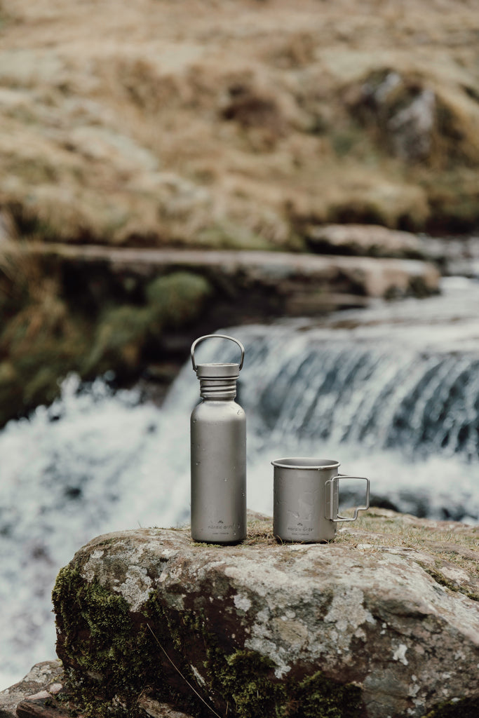 Nordic Drift Trail Ultra Light Titanium 450ml Cup - Silver