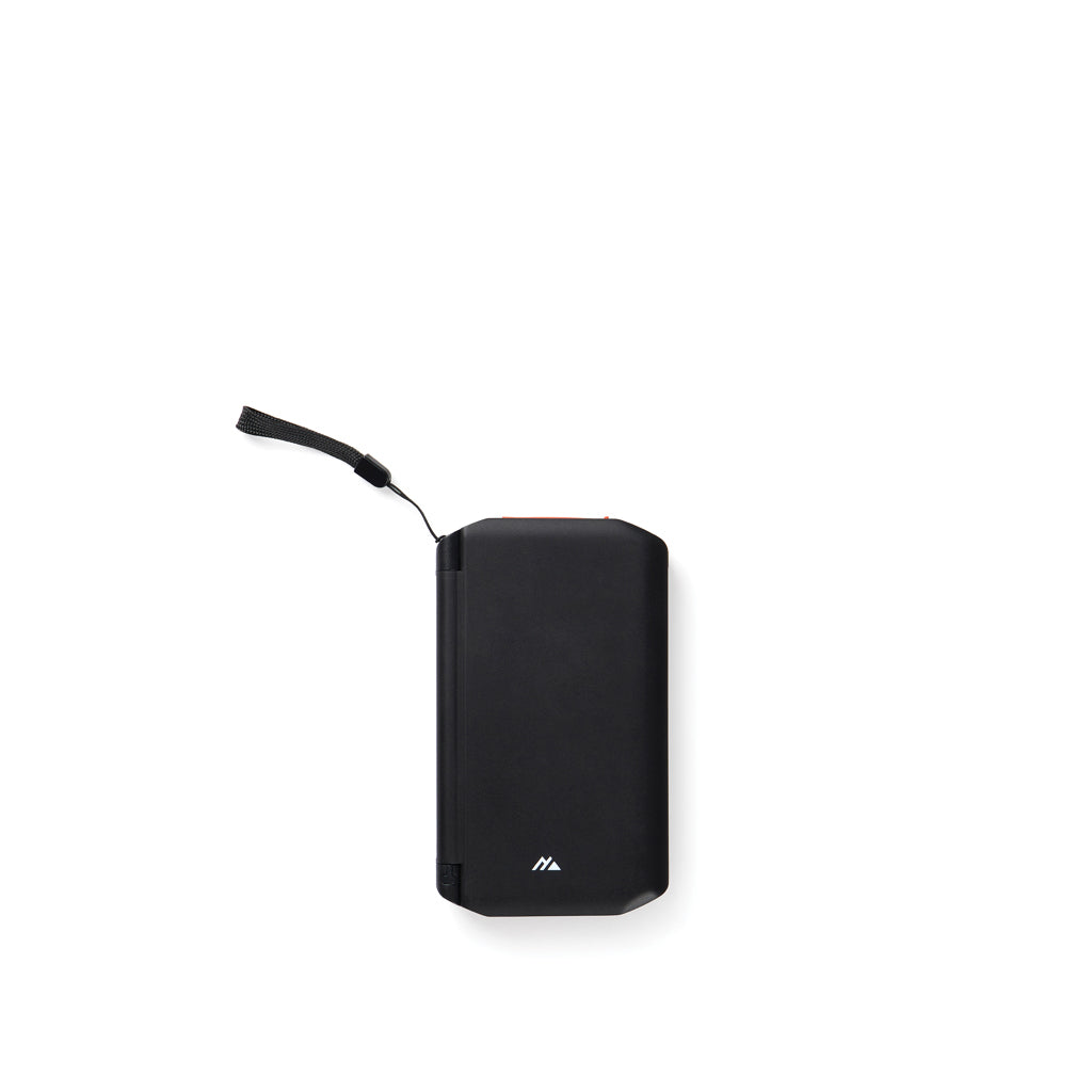 Nordic Drift Titan 10.000mAh solar powerbank with 3 panels - Black