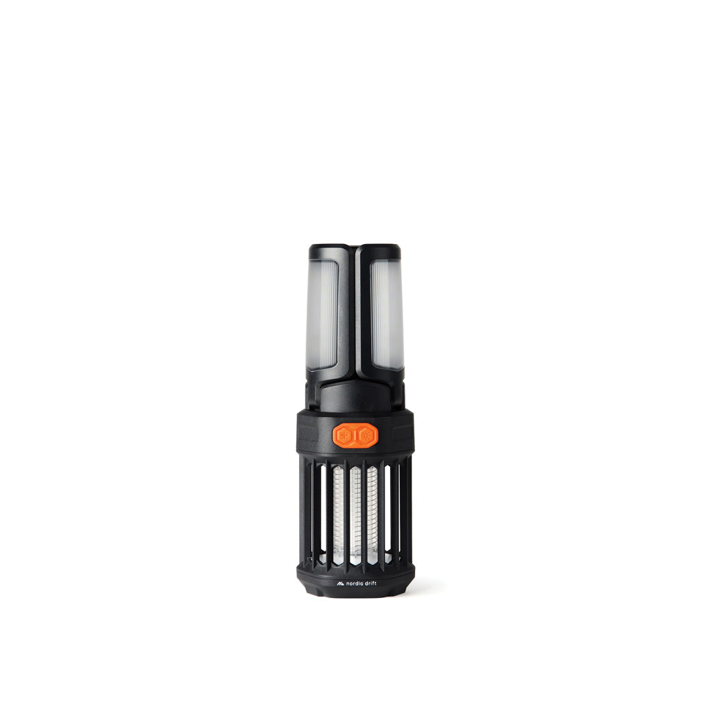 Nordic Drift Titan Portable mosquito repellent camping light - Black