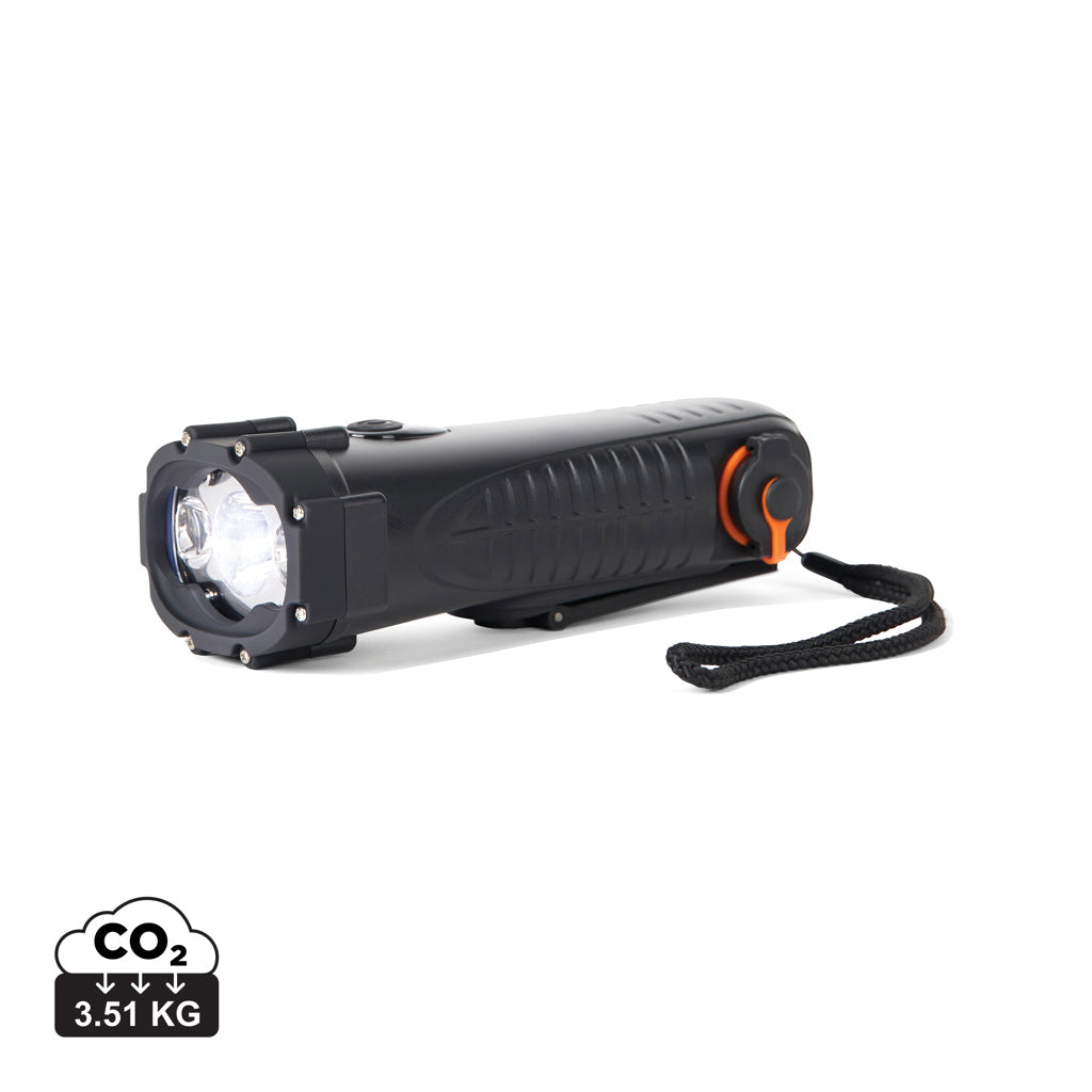Nordic Drift Everest Multifunctional waterproof torch IPX8 - Black