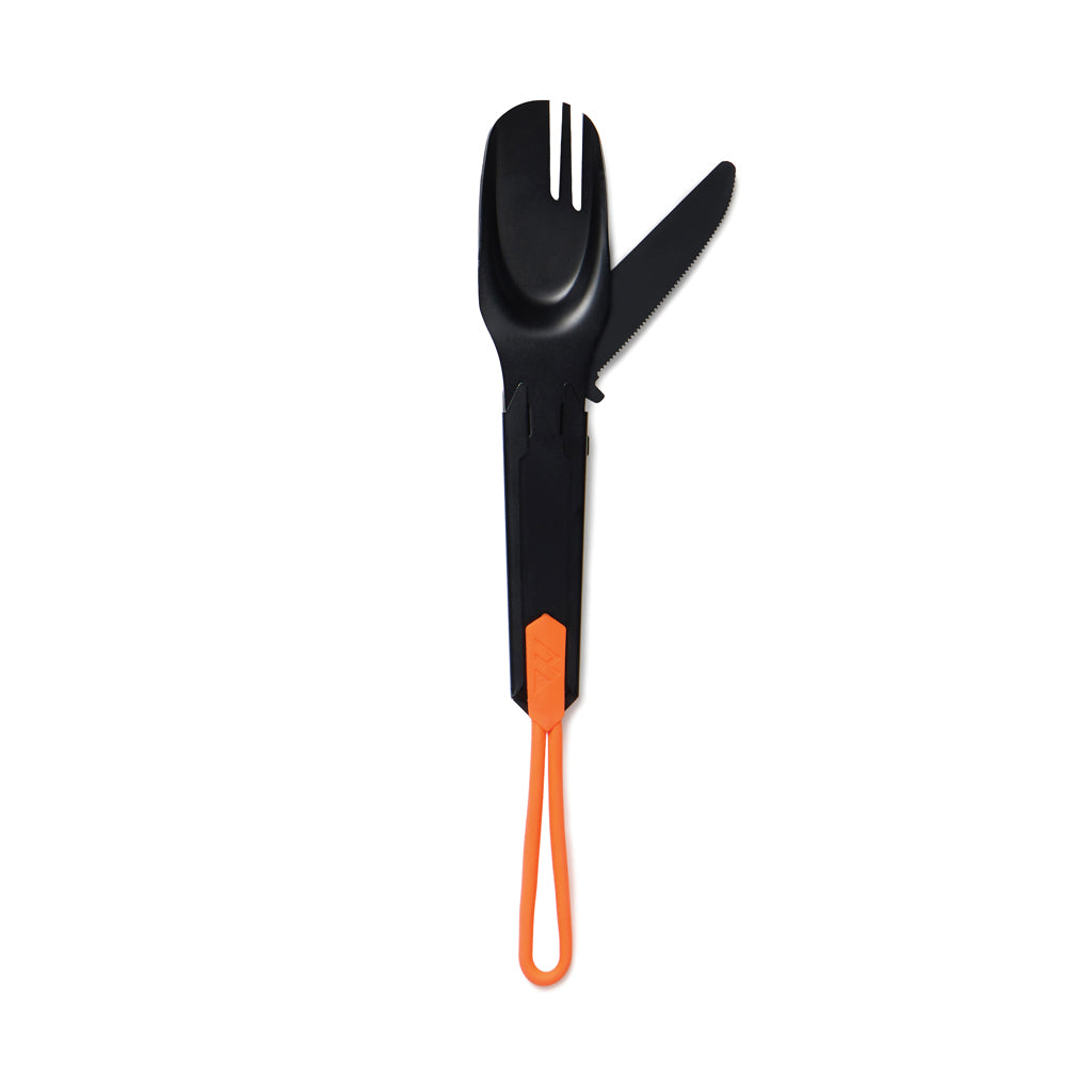 Nordic Drift Trail 4 in 1 outdoor cutlery - Black