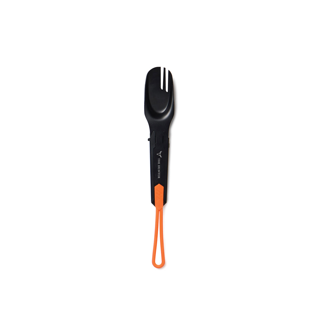 Nordic Drift Trail 4 in 1 outdoor cutlery - Black