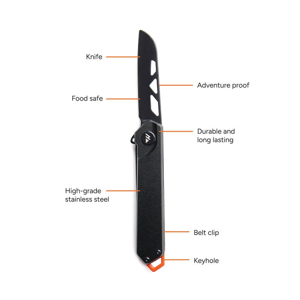 Nordic Drift Adventure Folding knife - Black