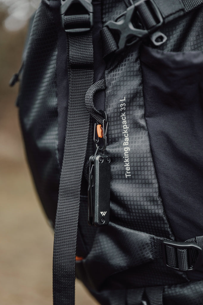 Nordic Drift Adventure keychain tool - Black