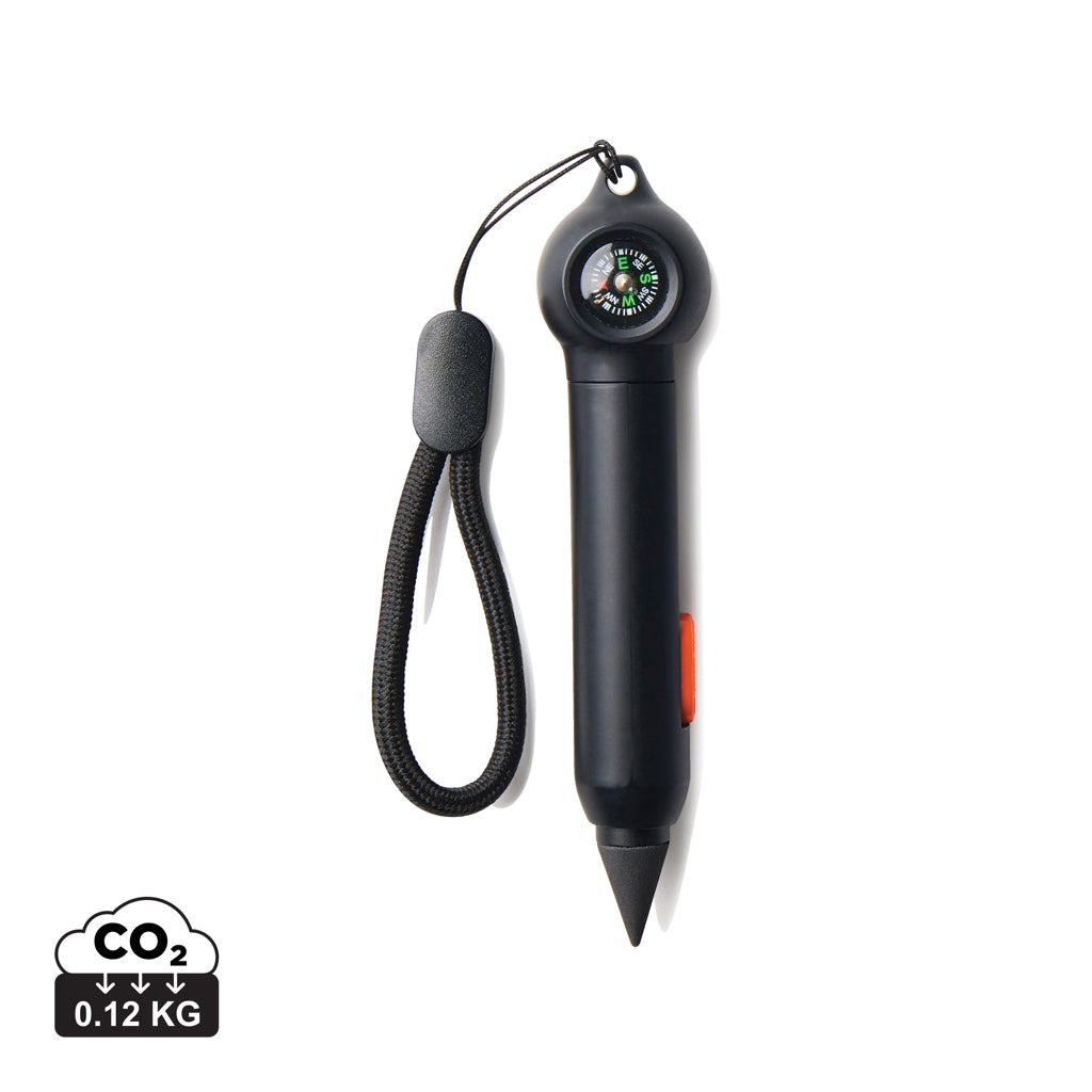 Nordic Drift Trail RCS Portable Infinity Pocket Pen W Compas - Black