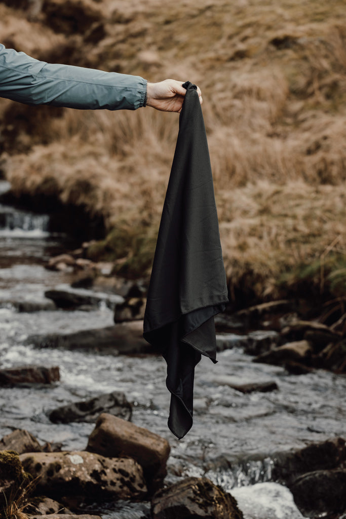 Nordic Drift GRS Aero active towel - Black