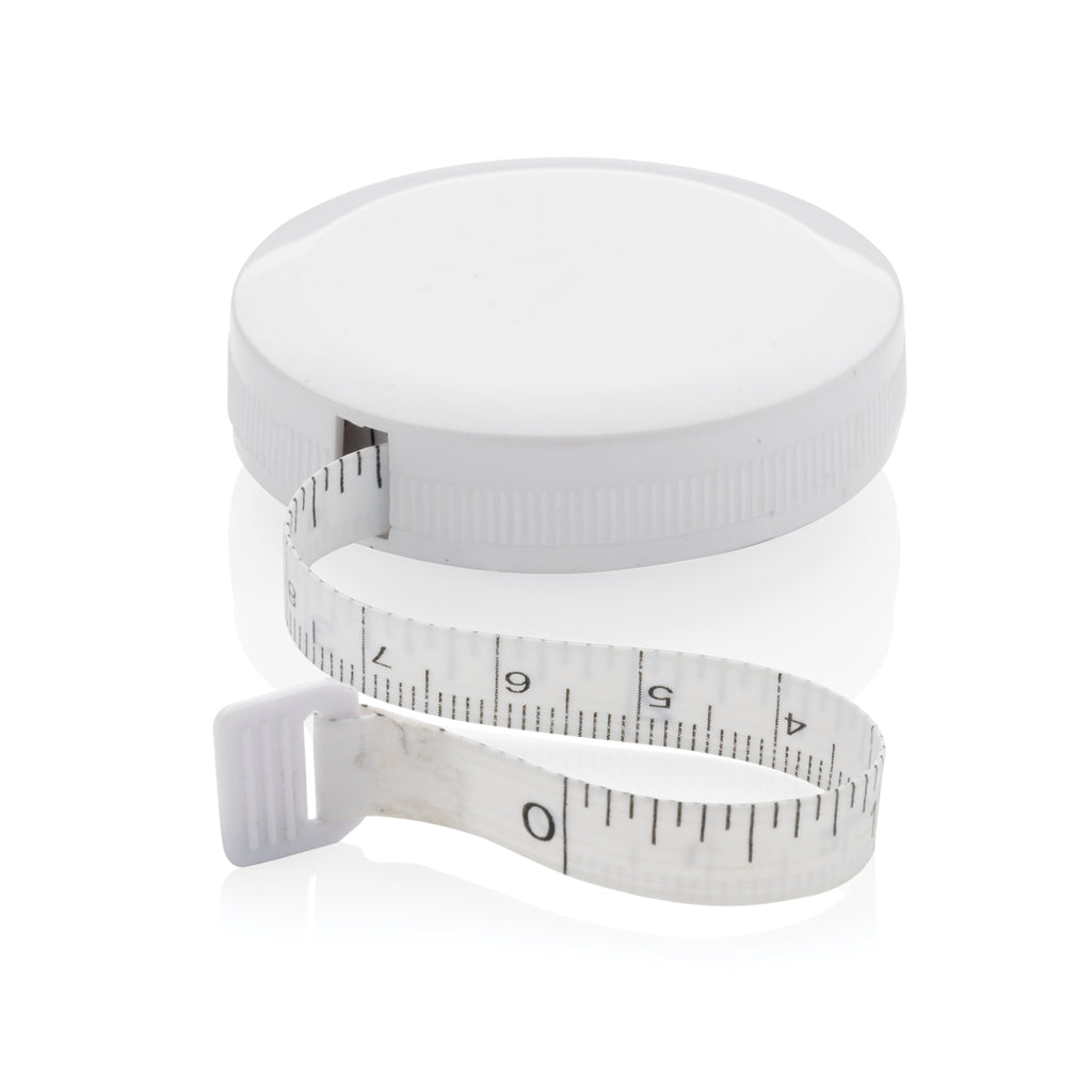 RCS recycled plastic tailor tape - White