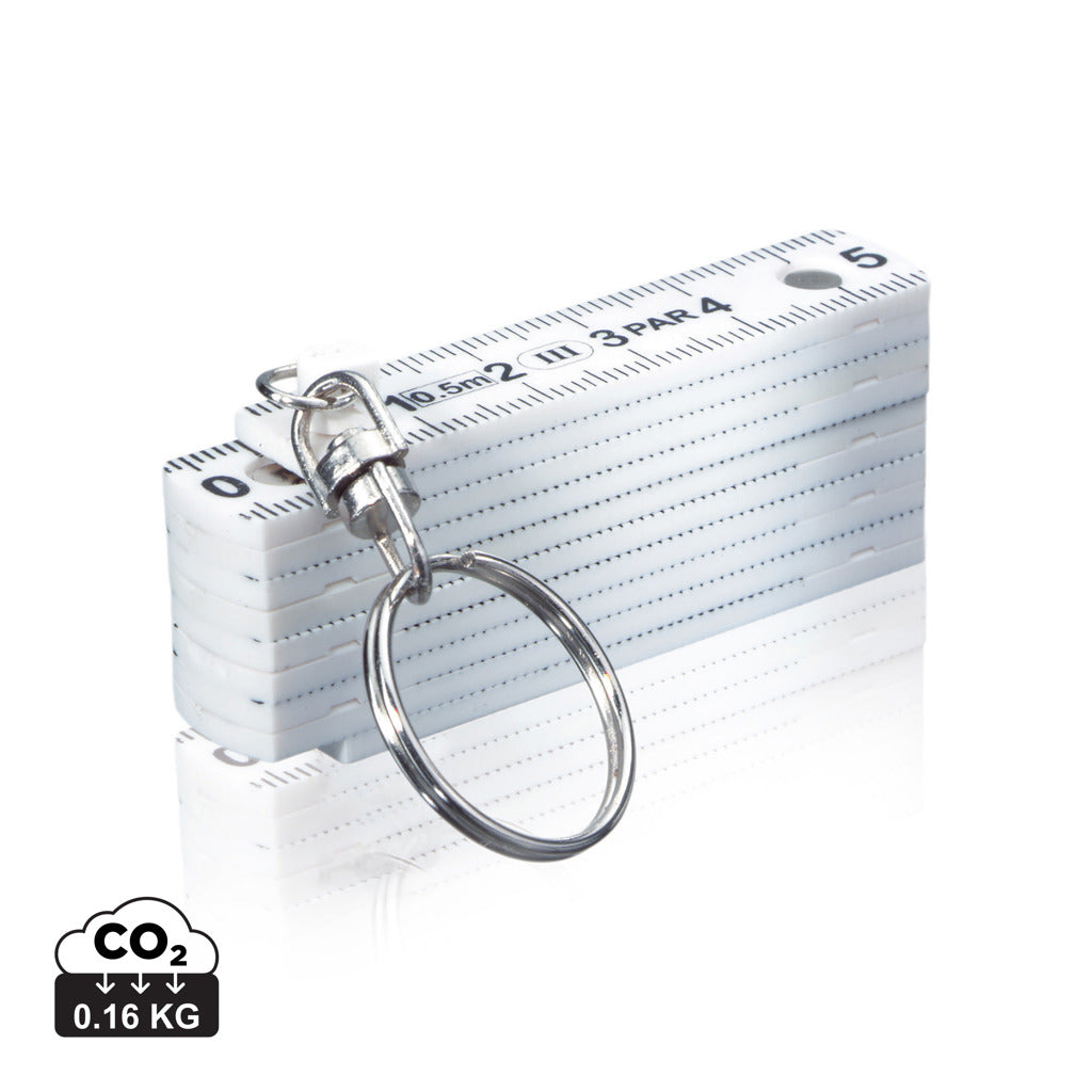 Mini folding rule - White