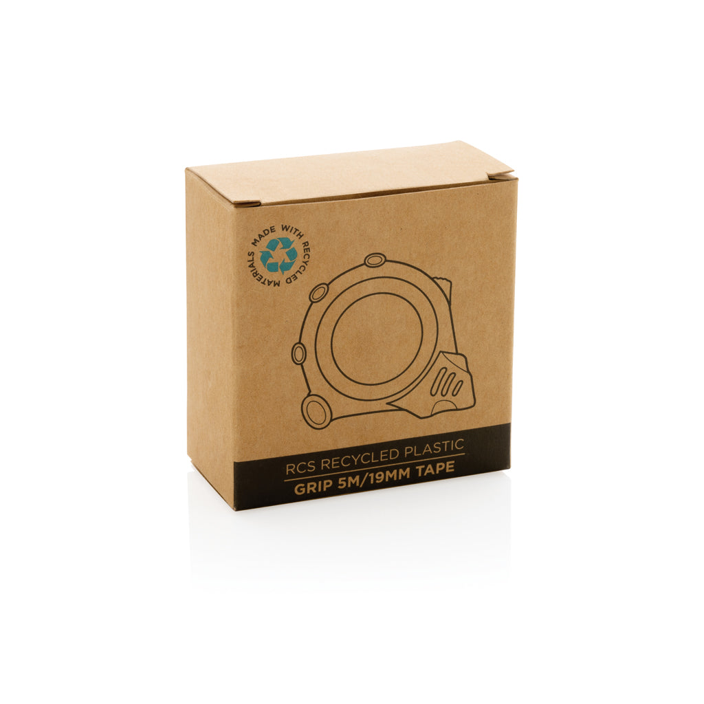 RCS recycled plastic Grip 5M/19mm tape - Grey