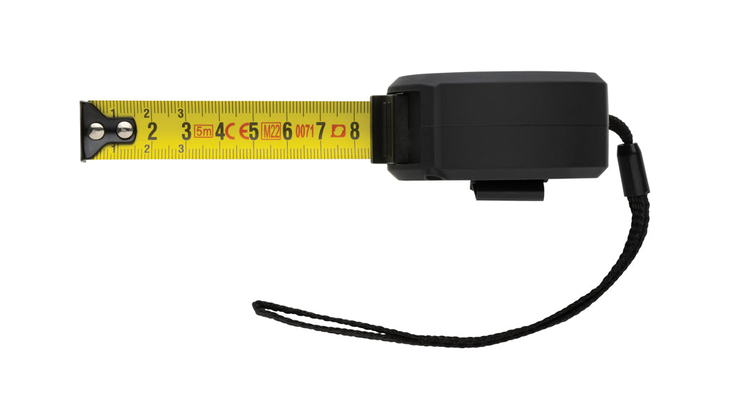 RCS recycled plastic bamboo tape 5M/19mm - Black
