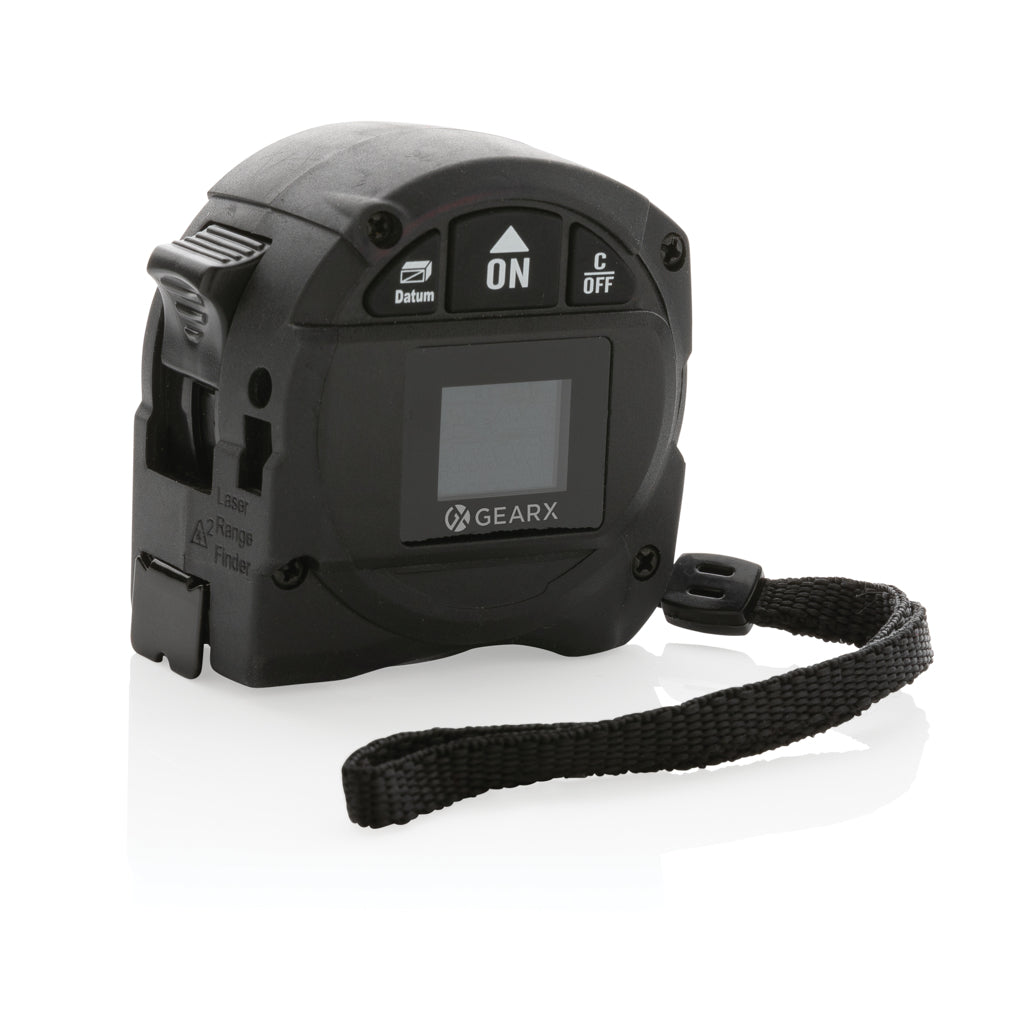 Gear X measuring 5M tape with 30M laser - Black
