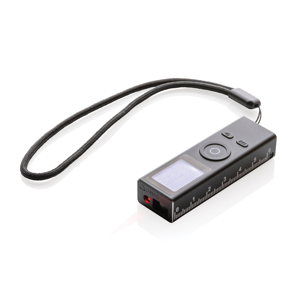 Gear X RCS recycled aluminium 30 metre laser measure - Black