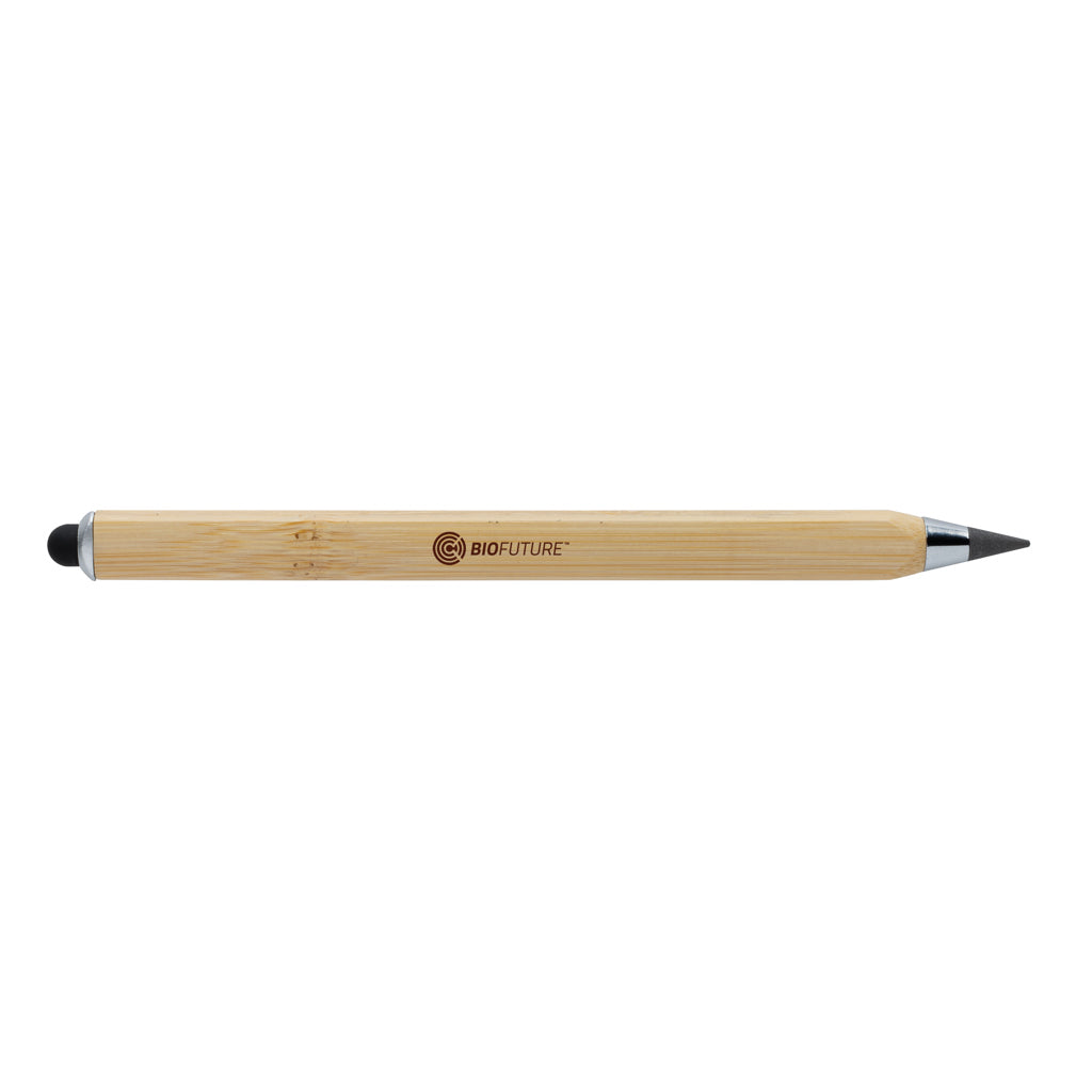 Eon bamboo infinity multitasking pen - Brown