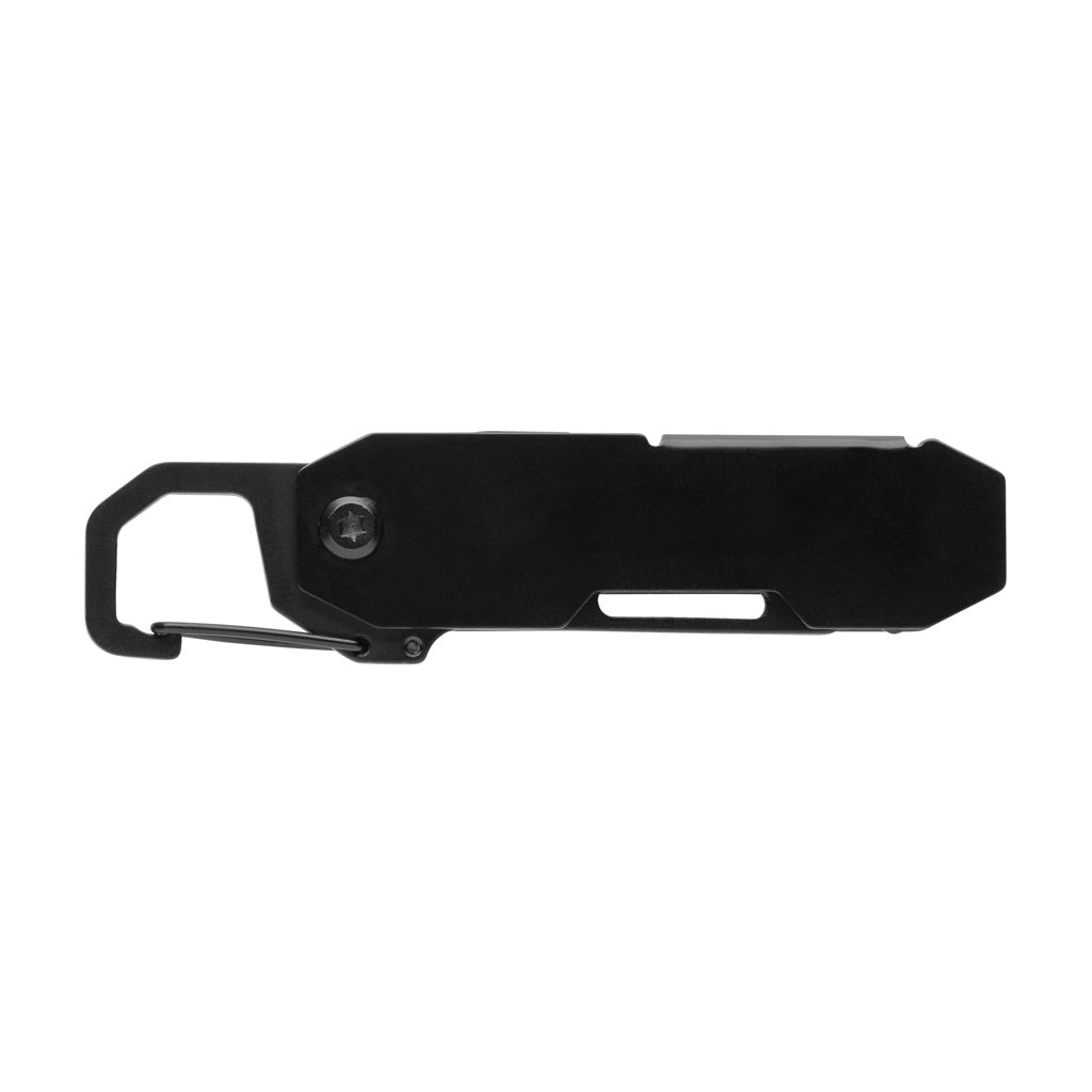 Gear X foldable EDC tool with carabiner and parcel cutter - Black