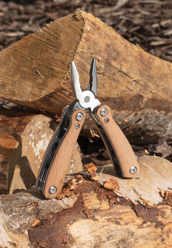 Wood multitool mini - Brown