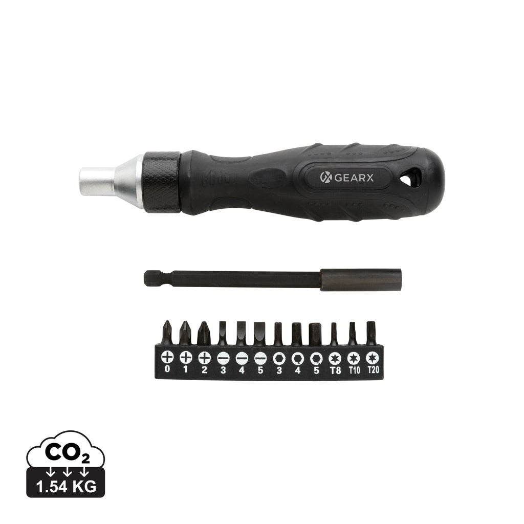 Gear X ratchet screwdriver - Black