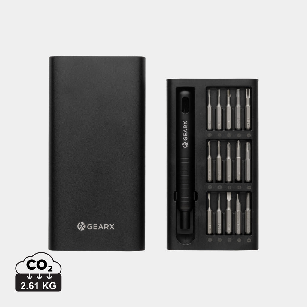 Gear X 31 in 1 precision screwdriver set - Black
