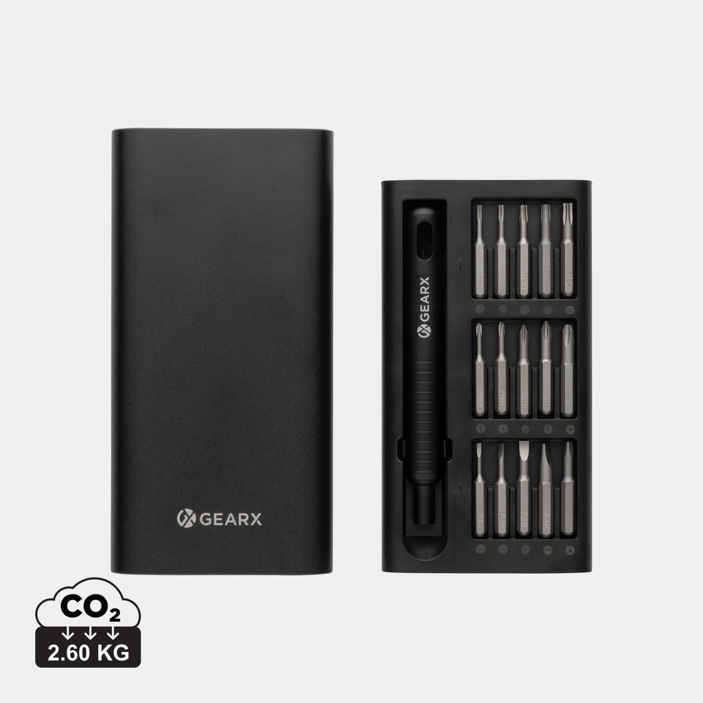 Gear X 31 in 1 precision screwdriver set - Black