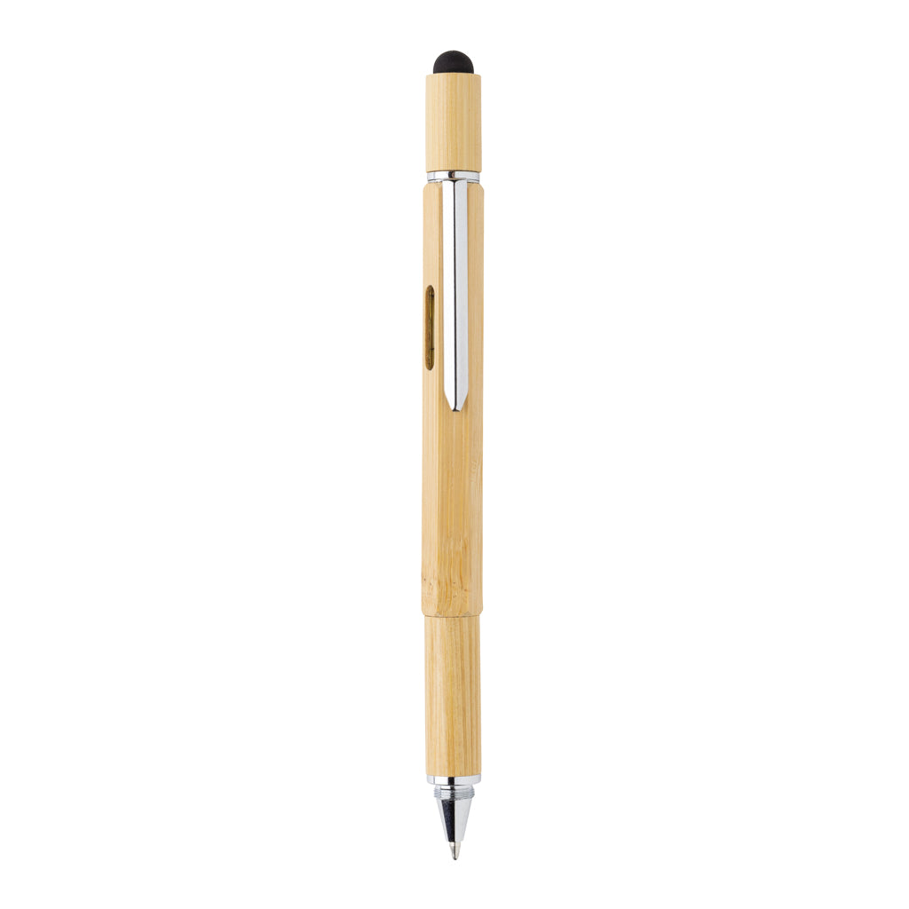 Bamboo 5-in-1 toolpen - Brown